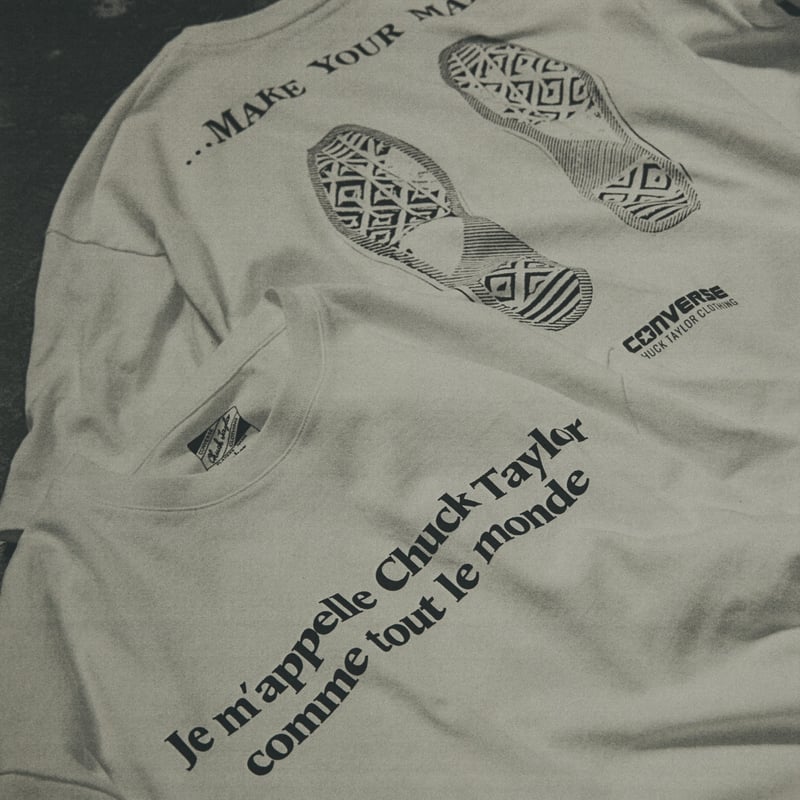CONVERSE CHUCK TAYLOR CLOTHING × weber] Printe