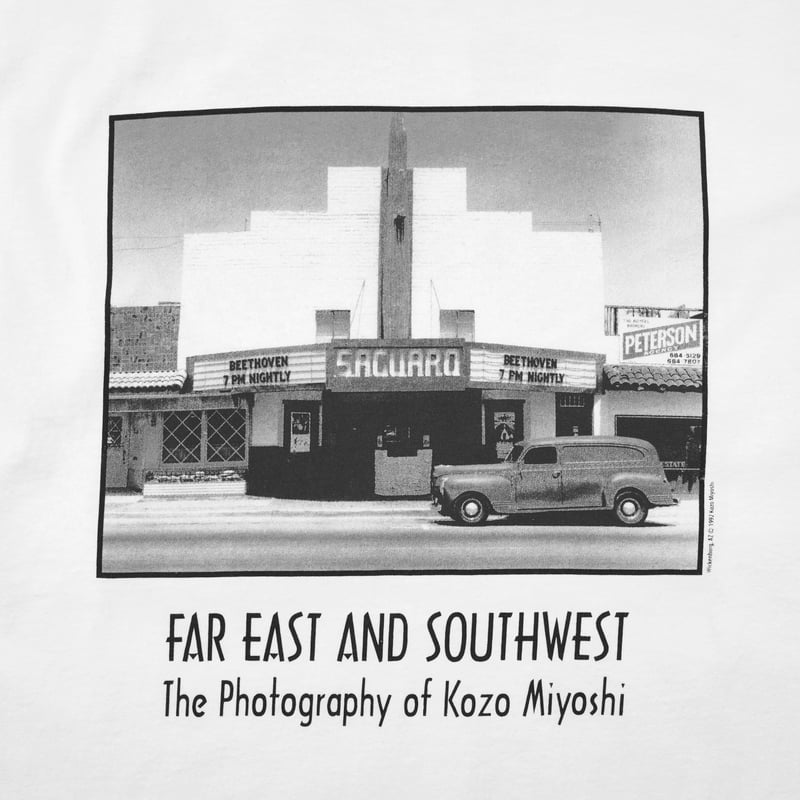 三好耕三 写真集×Tシャツ セット Kozo Miyoshi × weber L PGI | ＜Tシャツ＞Kozo Miyoshi × weber “Far East and Southwest” Tee