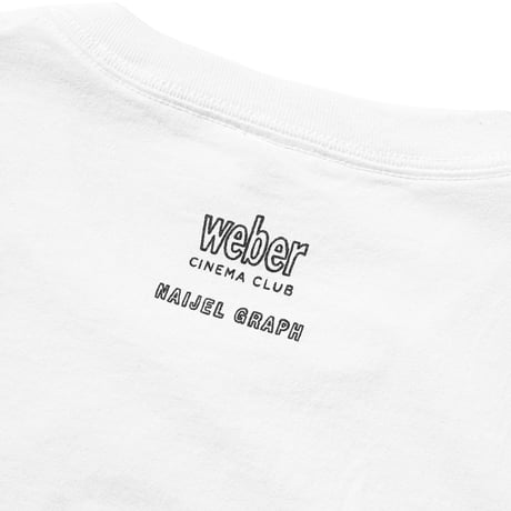 NAIJEL GRAPH × weber CINEMA CLUB T shirt (illustration)