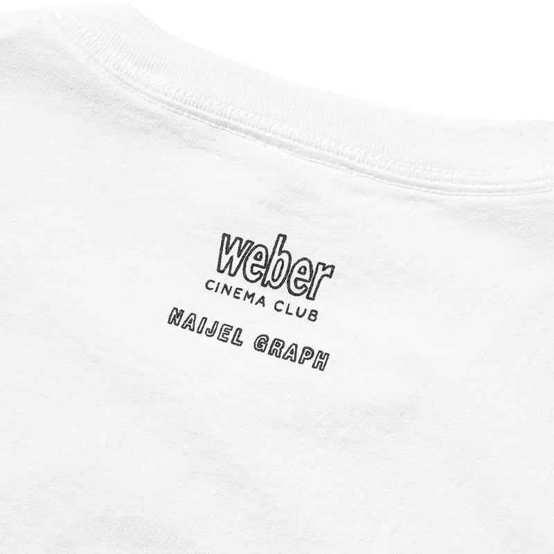 NAIJEL GRAPH × weber CINEMA CLUB T shirt NAIJEL GRAPH × weber CINEMA CLUB T shirt (typog