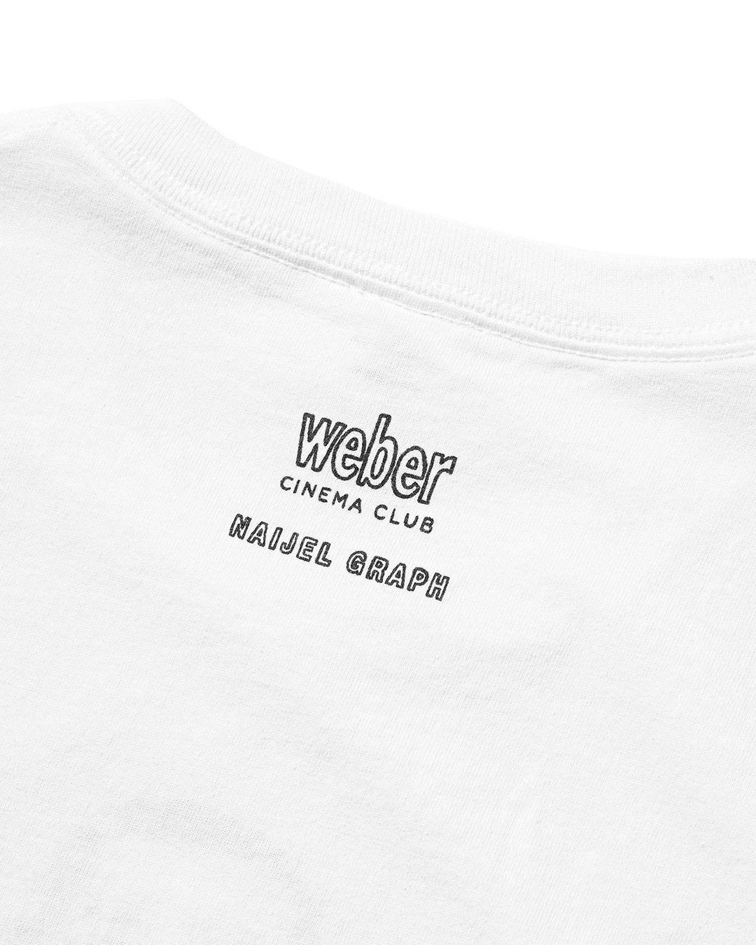 NAIJEL GRAPH × weber CINEMA CLUB T shirt (illus