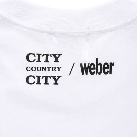 [WAR x CITY COUNTRY CITY x weber] T shirt (THE WORLD IS THE GHETTO)