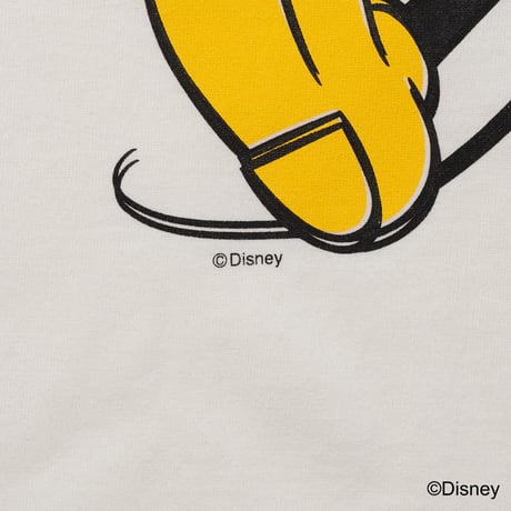 【weber / Disney collection】Mickey Mouse / proof printing tee (ringer)