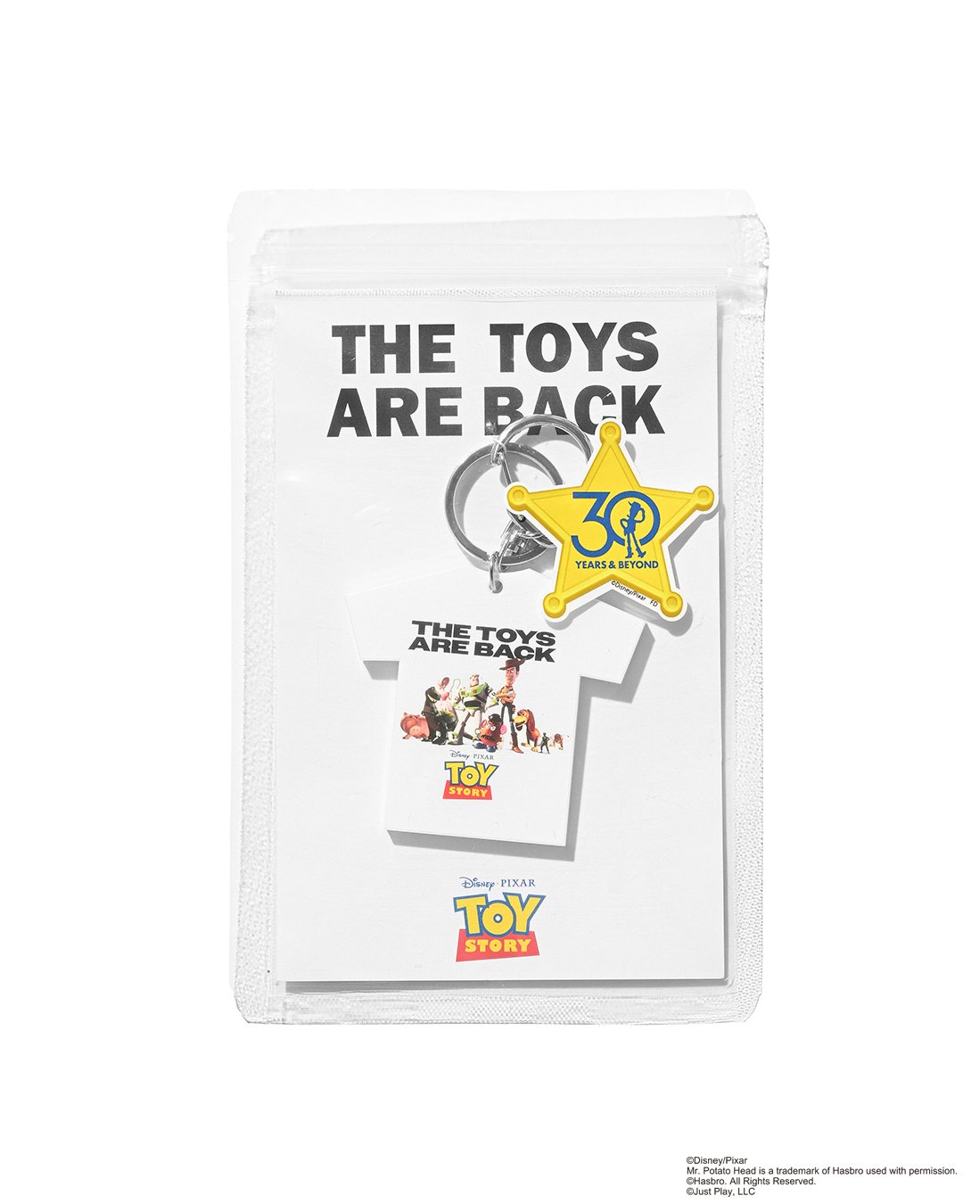 weber / TOY STORY 30th] T-shirt keychain | weber