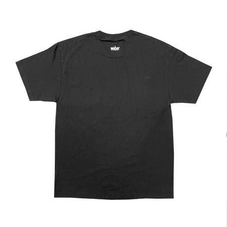 [アンダーカレント × weber] T shirt  (black)