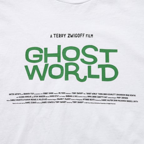 [Ghost World×weber]  T shirt (logo)