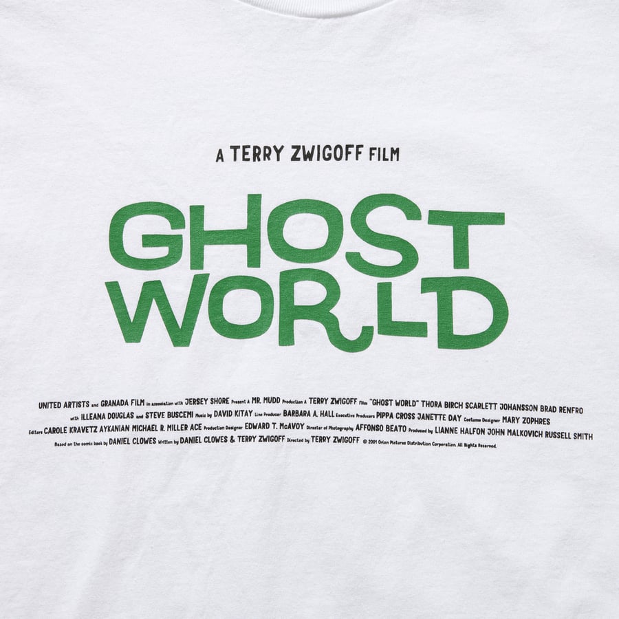 Ghost World×weber] T shirt (logo) | weber