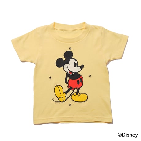 【weber / Disney collection】Mickey Mouse / proof printing tee (for KIDS)