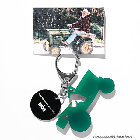 [ストレイト・ストーリー× weber] Tractor Key Chain
