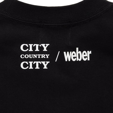 [WAR x CITY COUNTRY CITY x weber] T shirt (THE WORLD IS THE GHETTO)