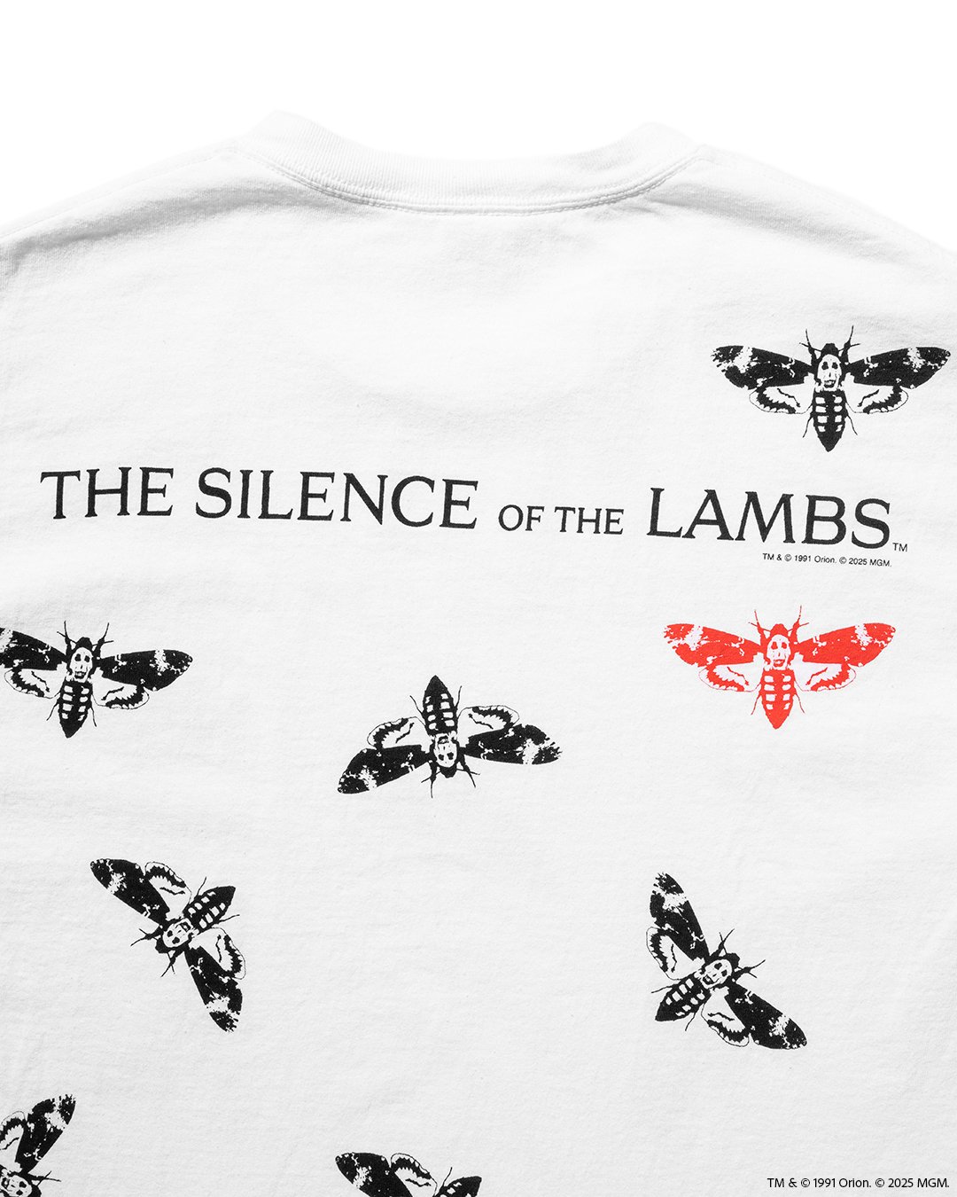 The Silence of the Lambs× weber] T shirt(white