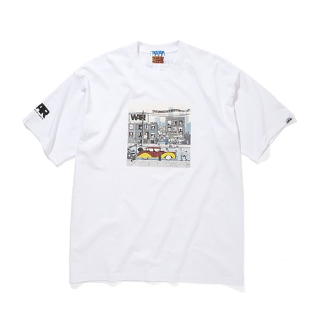 [WAR x CITY COUNTRY CITY x weber] T shirt (THE WORLD IS THE GHETTO)