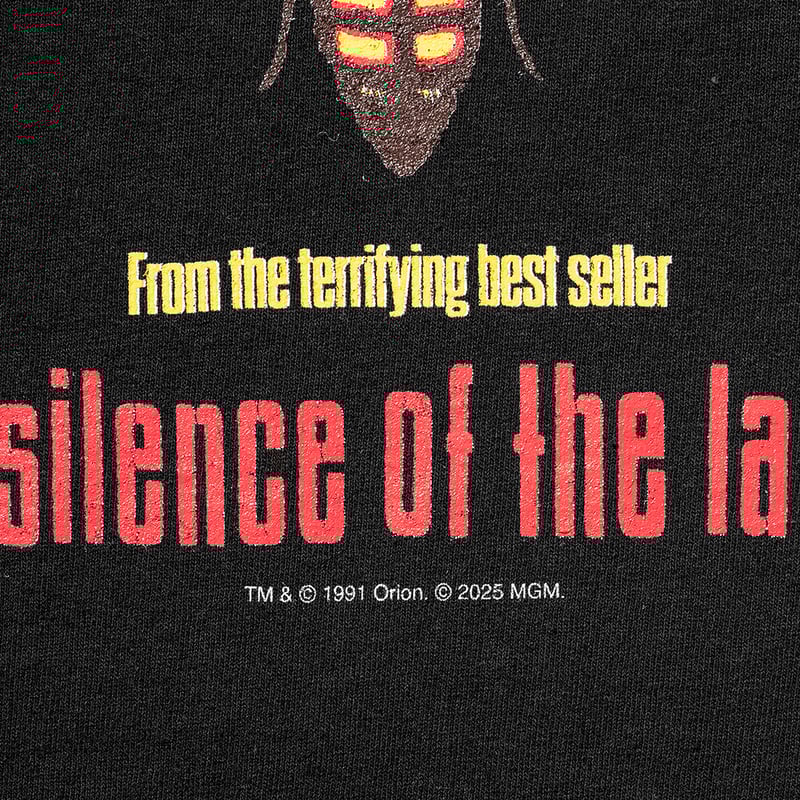 The Silence of the Lambs× weber] T shirt (blac