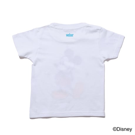 【weber / Disney collection】Mickey Mouse / proof printing tee (for KIDS)