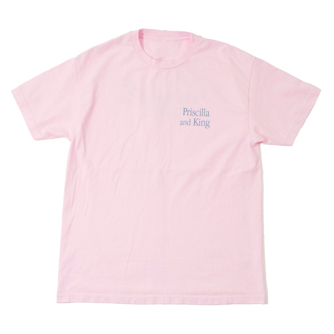 Priscilla×weber] T shirt (logo) | weber