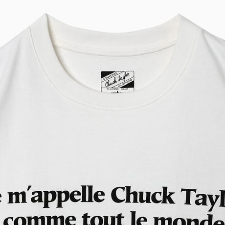 [CONVERSE CHUCK TAYLOR CLOTHING × weber] Printed T-shirt