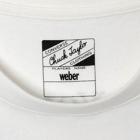 [CONVERSE CHUCK TAYLOR CLOTHING × weber] Printed T-shirt (Make your mark)