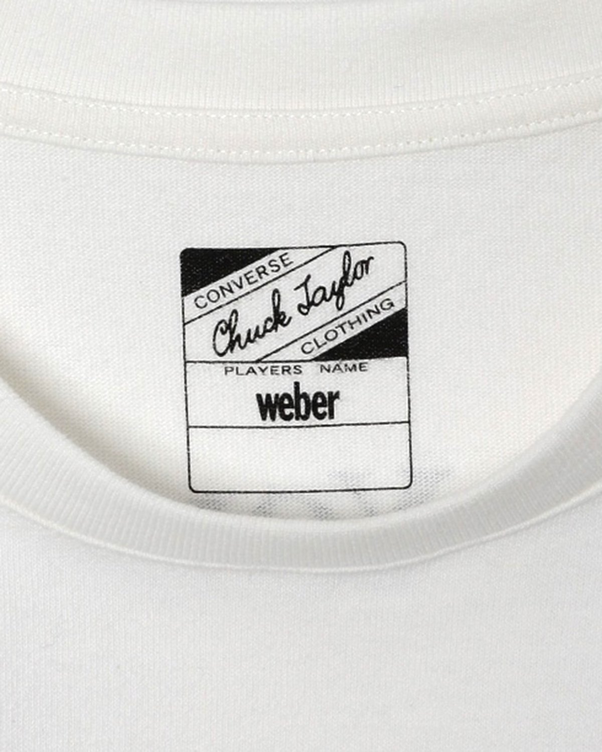 CONVERSE CHUCK TAYLOR CLOTHING × weber CONVERSE CHUCK TAYLOR CLOTHING × weber] Printe