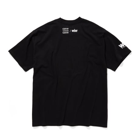 [WAR x CITY COUNTRY CITY x weber] T shirt (THE WORLD IS THE GHETTO)