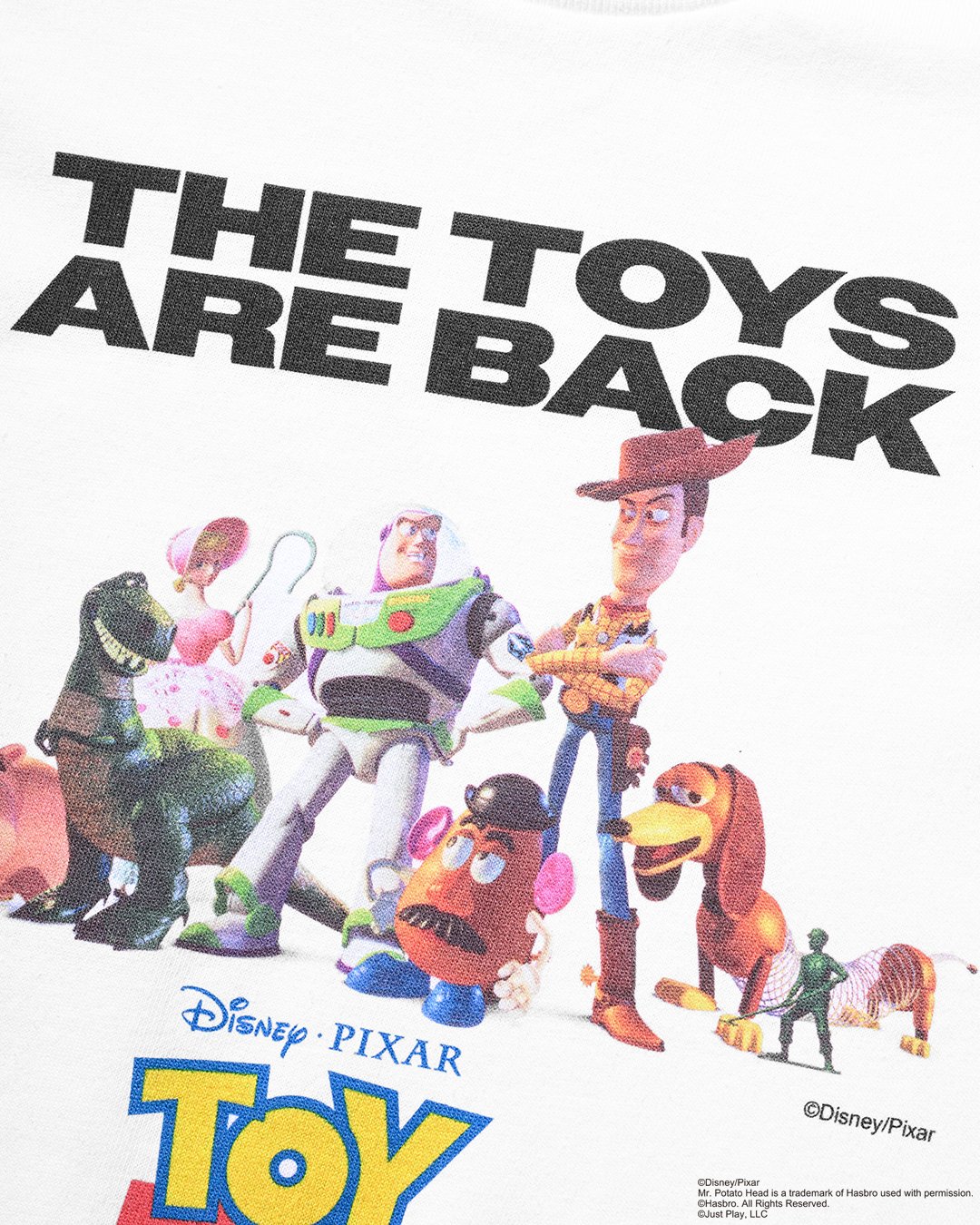 トップス weber TOY STORY 30th Packaged Tshirt M weber / TOY STORY 30th] Packaged T-shirt | weber