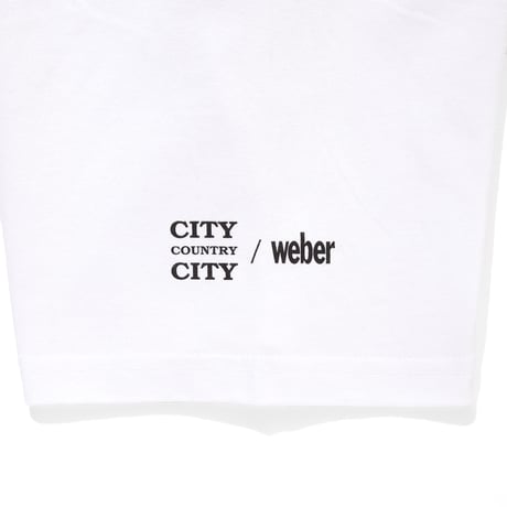 [WAR x CITY COUNTRY CITY x weber] T shirt (LOWRIDER)