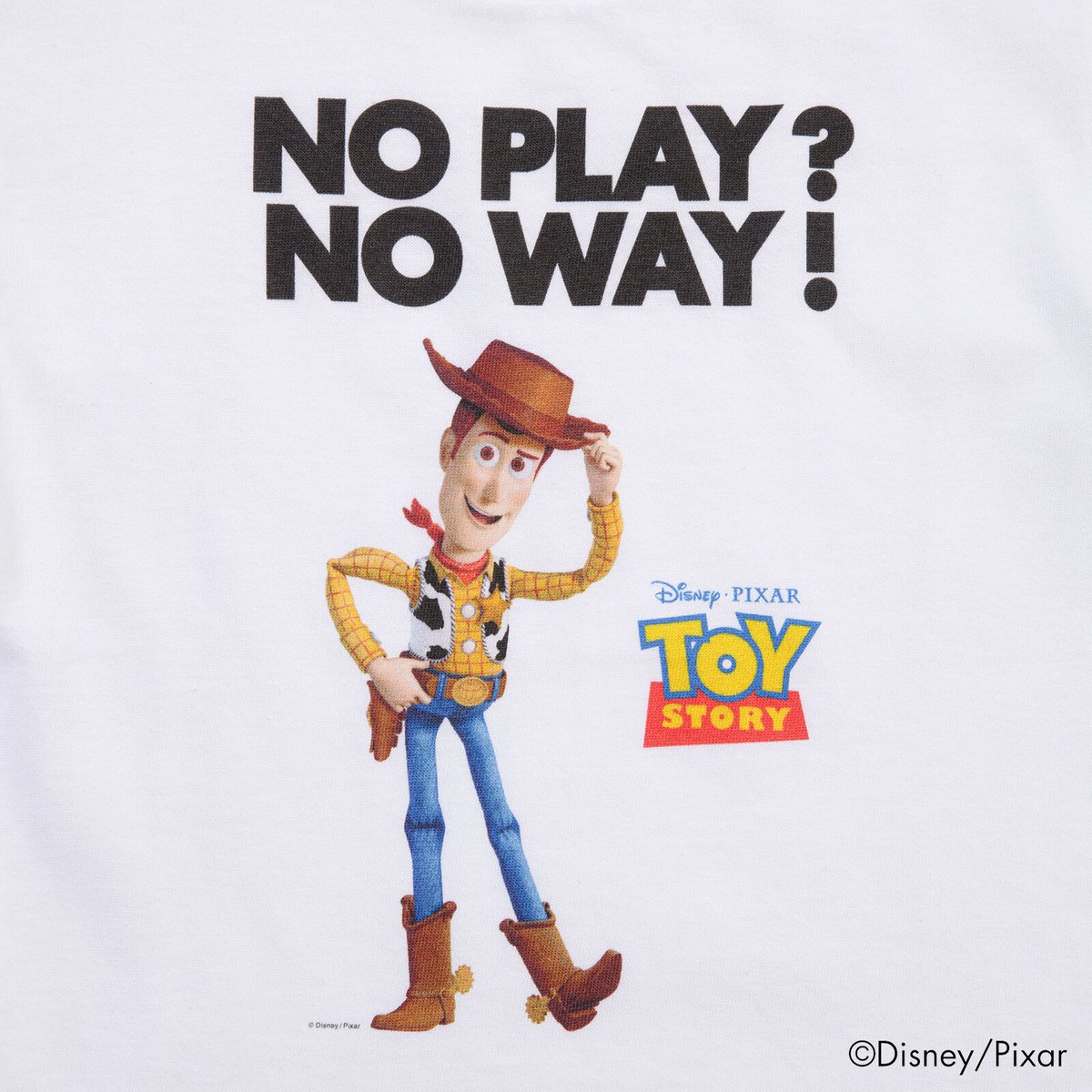 120cm ☆ Weber x Toy Story / Tee ☆ キッズ weber / TOY STORY 30th] Packaged T-shirt (for
