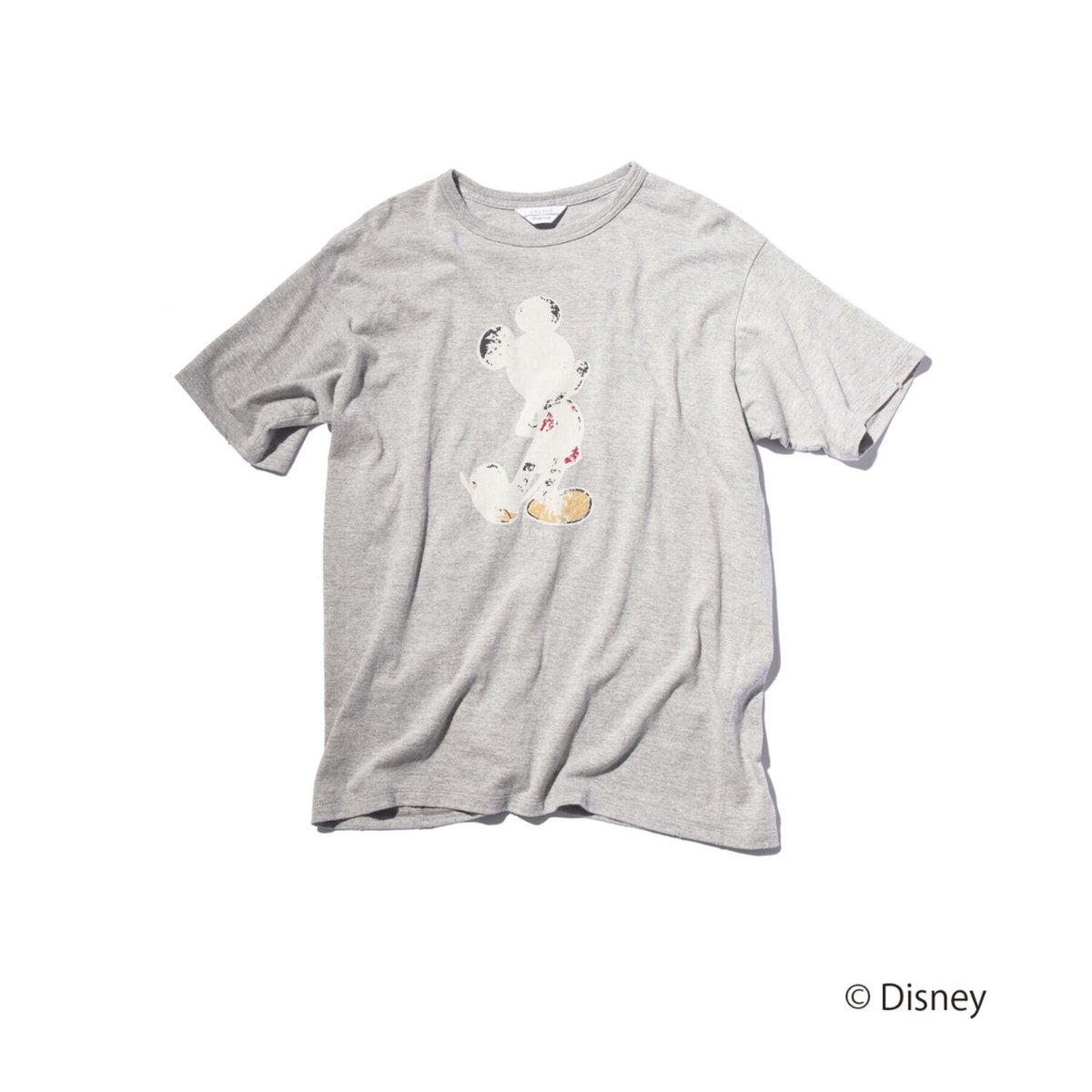 UNUSED × weber] mickey mouse design tee | weber
