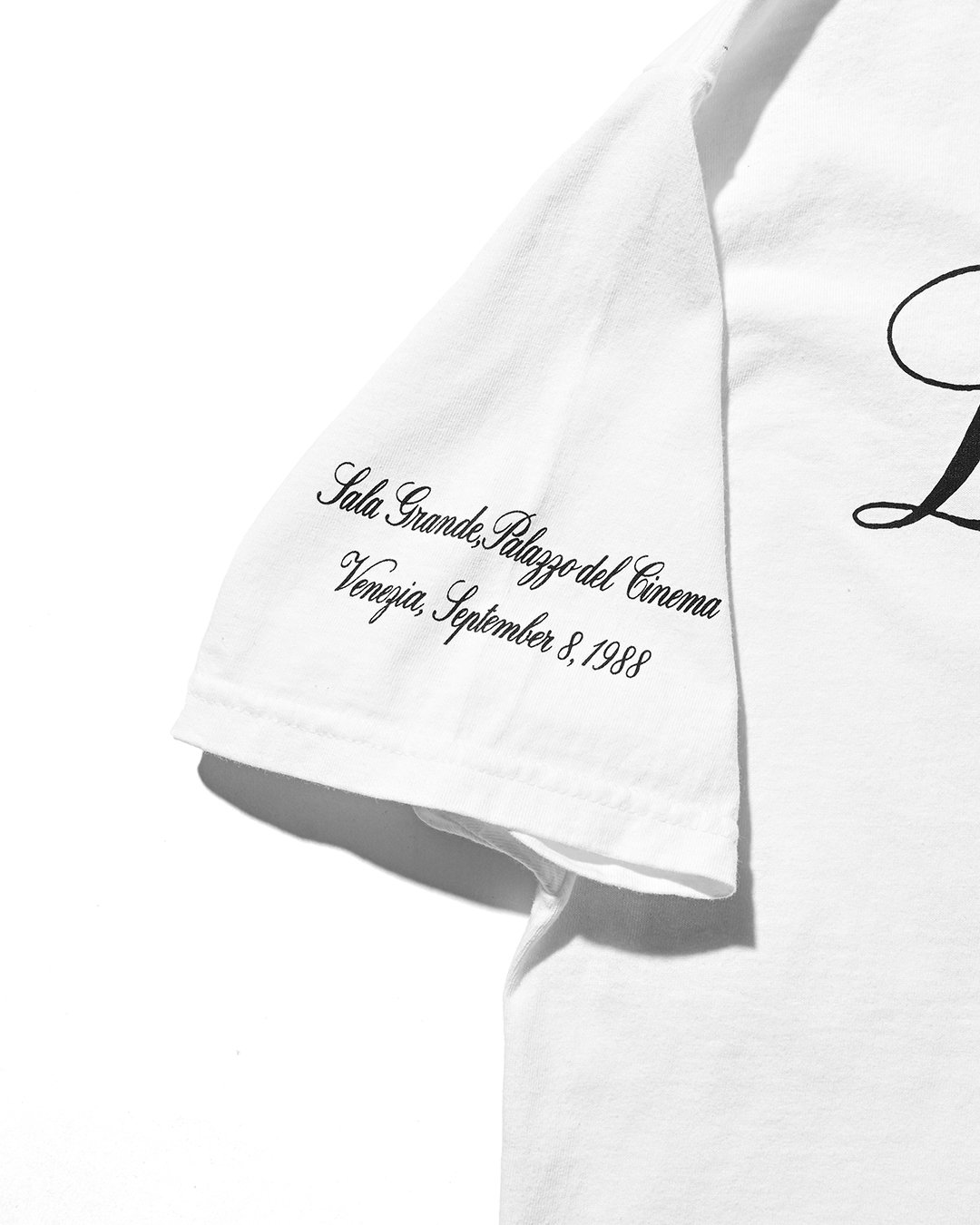 Let's get Lost × weber] T shirt (Monochrome) |