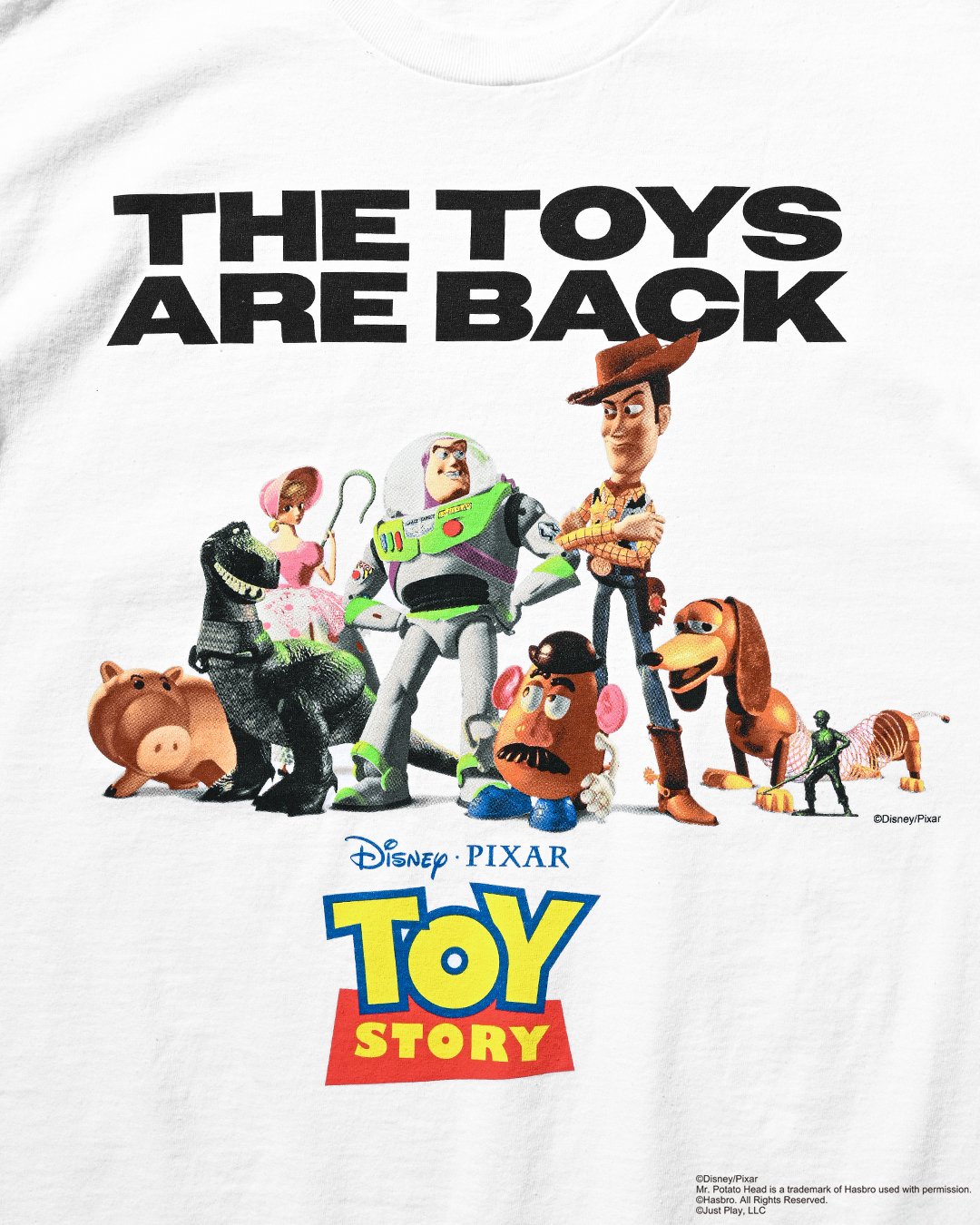 トップス weber TOY STORY 30th Packaged T-shirt weber / TOY STORY 30th] Packaged T-shirt | weber