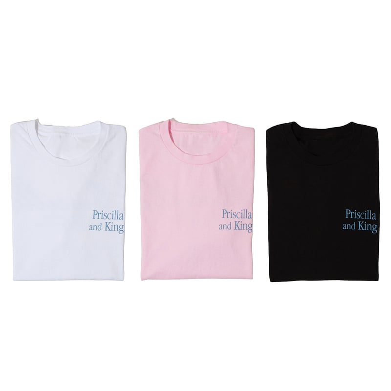 Priscilla×weber] T shirt (logo) | weber