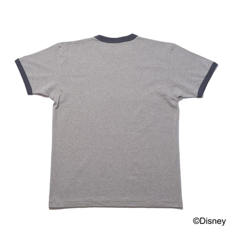 【weber / Disney collection】Mickey Mouse / proof printing tee (ringer)