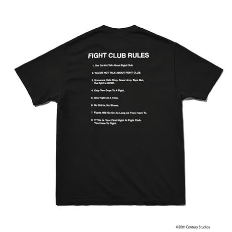 [Fight Club / weber] T shirt (Rules)
