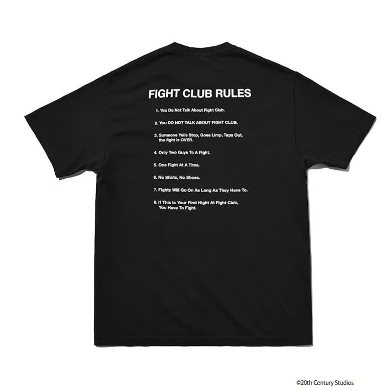 Fight Club / weber] T shirt (Rules) | weber