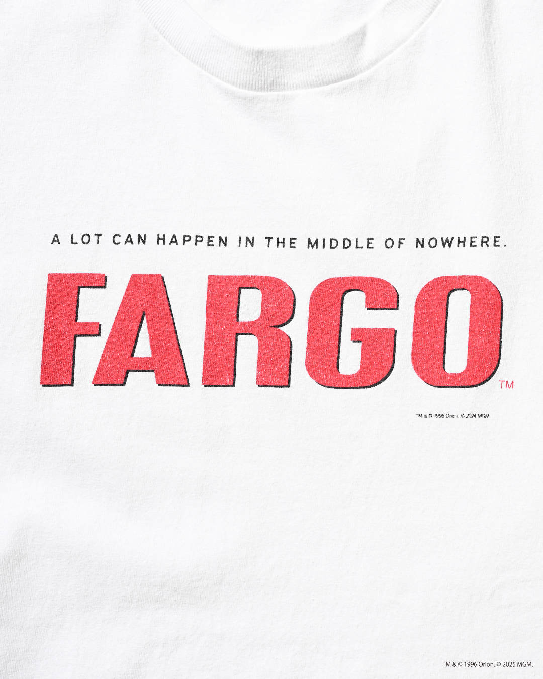 FARGO × weber] T shirt (Logo) | weber