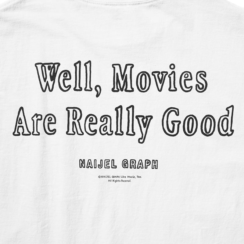 NAIJEL GRAPH × weber CINEMA CLUB Tシャツ　レア NAIJEL GRAPH x weber CINEMA CLUB] T shirt (typography) – V.A.