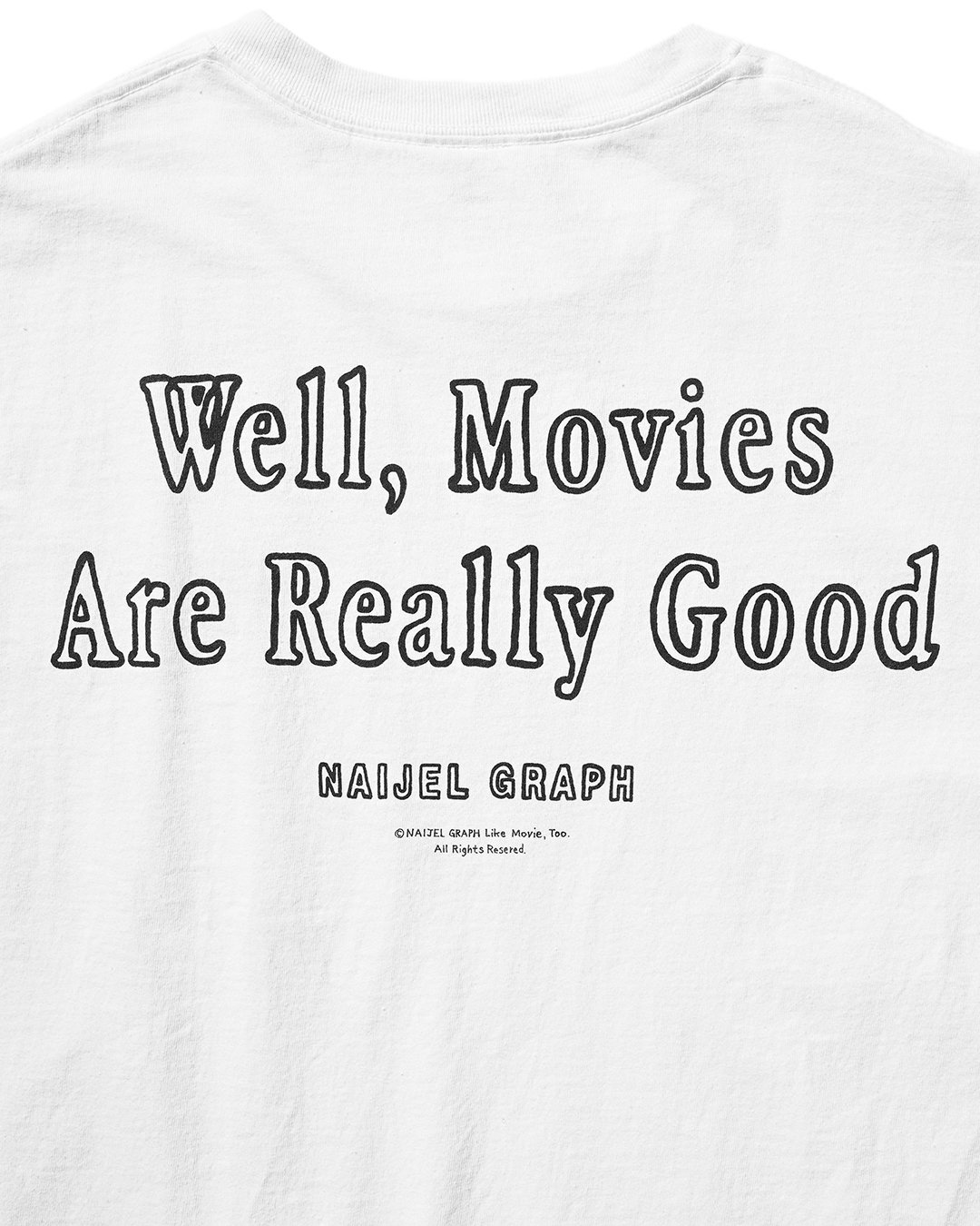 NAIJEL GRAPH × weber CINEMA CLUB T shirt (typog