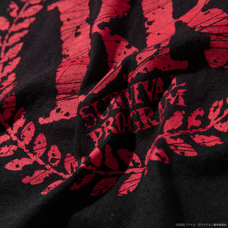 [Battle Royale × weber] T shirt (map)