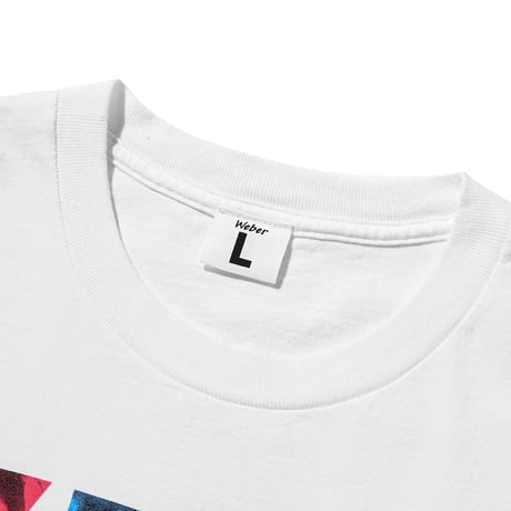 [KIDS × weber]  Logo T shirt (White)