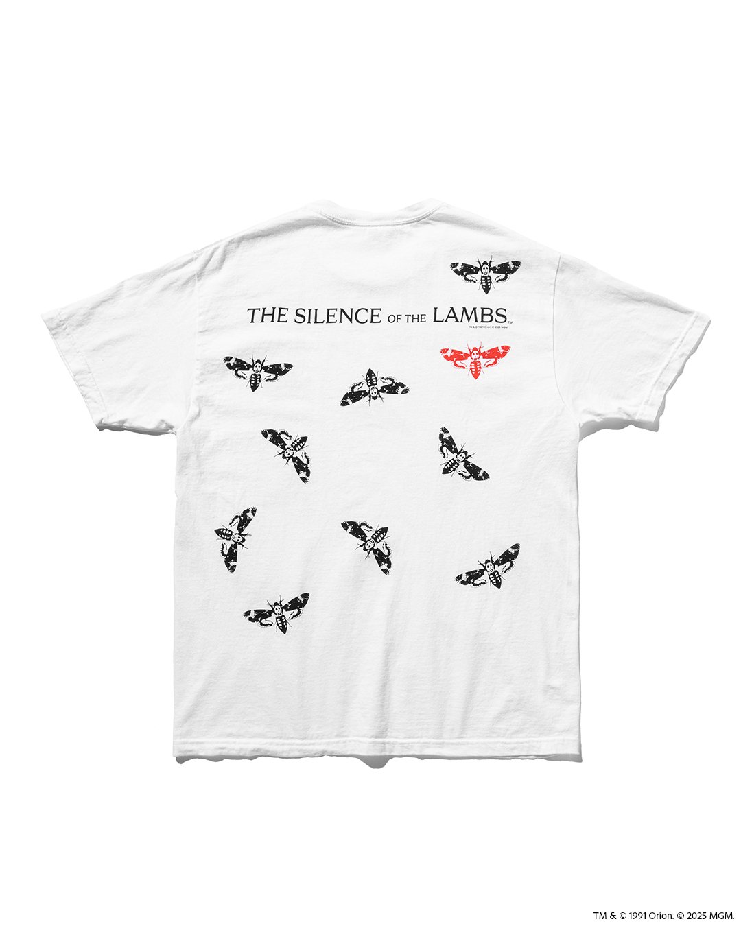 The Silence of the Lambs× weber Tシャツ The Silence of the Lambs× weber] T shirt(white