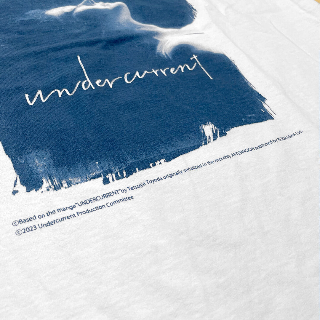 アンダーカレント × weber] T shirt (white) | weber