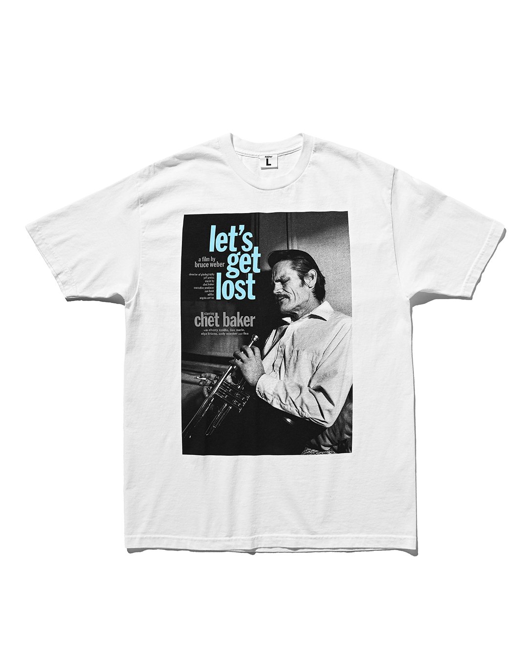 Bruce Weber / let’s get lost / ブルースウェーバー Let's get Lost × weber] T shirt (Key Visual) |