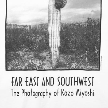 Kozo Miyoshi × weber "Far East and Southwest" tee  [cactus]
