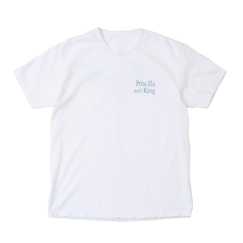 Priscilla×weber] T shirt (logo) | weber