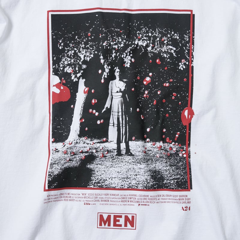 MEN -同じ顔の男たち- × weber] T shirt (white) | weber