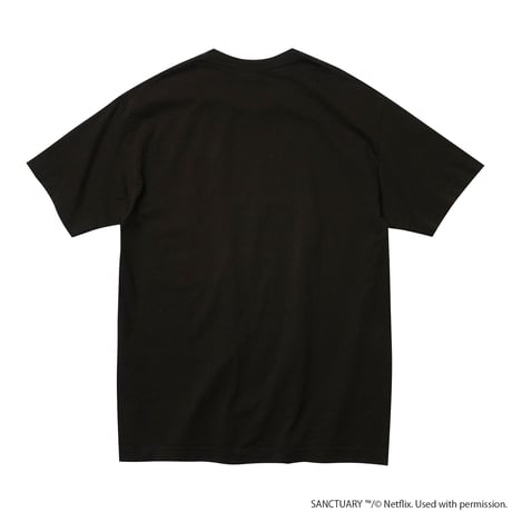Netflixシリーズ『サンクチュアリ -聖域-』×weber] T shirt (black/yellow)