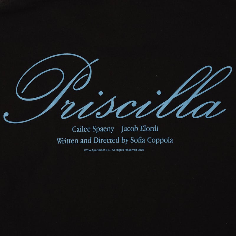Priscilla×weber] T shirt (logo) | weber