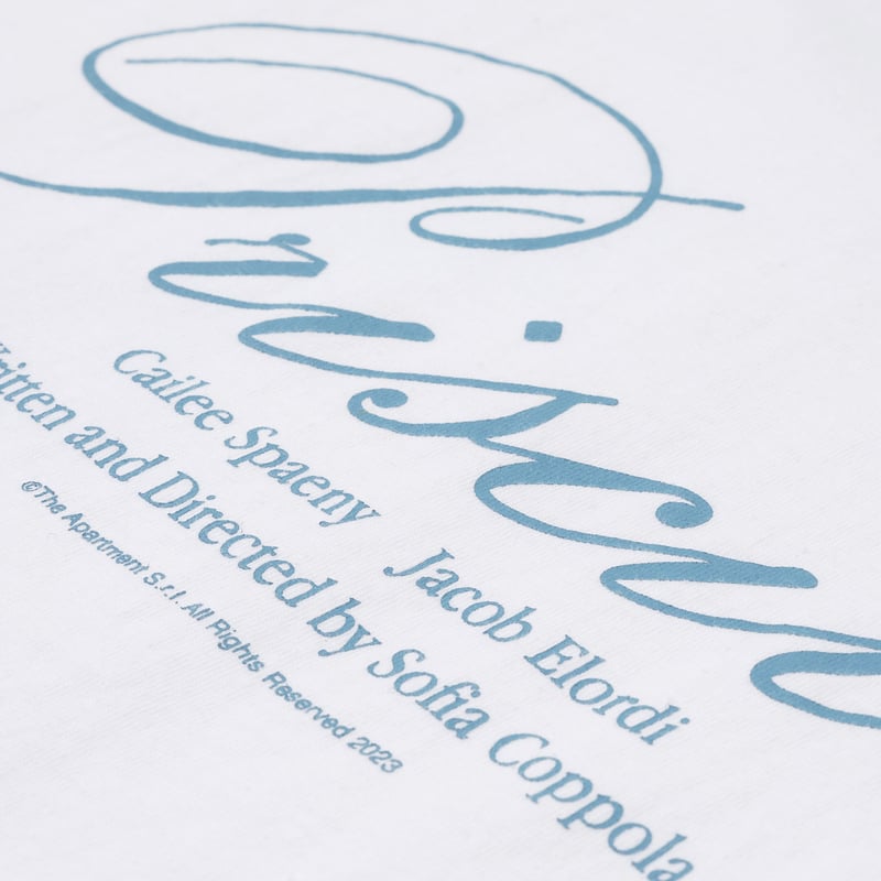 Priscilla×weber] T shirt (logo) | weber