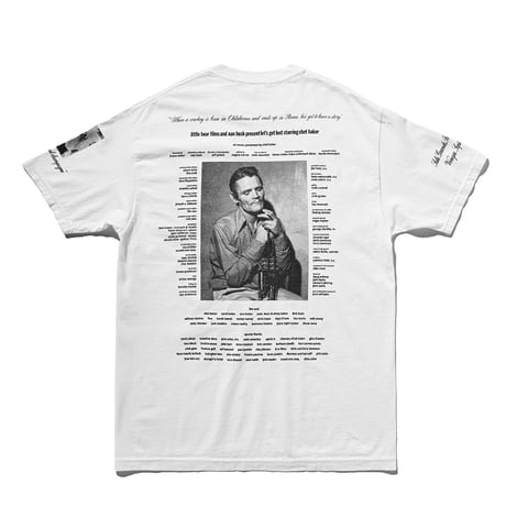 [Let's get Lost × weber] T shirt (Monochrome)