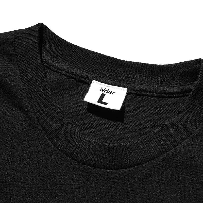 ヤンヤン夏の想い出 × weber] T shirt (Black) | weber