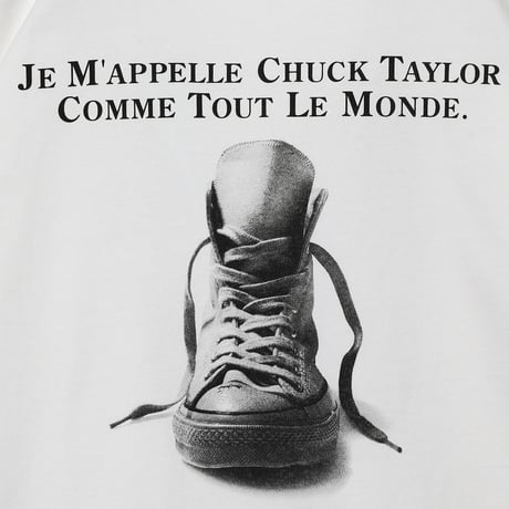 [CONVERSE CHUCK TAYLOR CLOTHING × weber] Printed T-shirt (Make your mark)